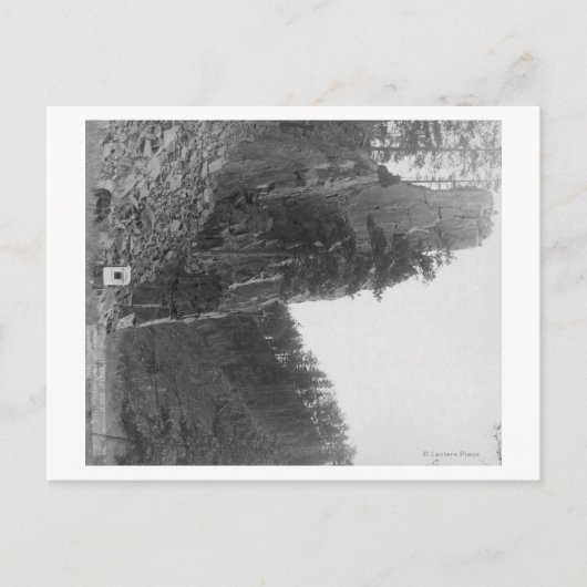 Castle Rock zwischen Hill City und Rockerville Postkarte (Vorderseite)