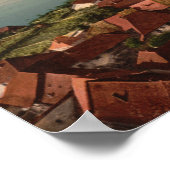 Castle Ruphy, Annecy, Frankreich Poster (Ecke)