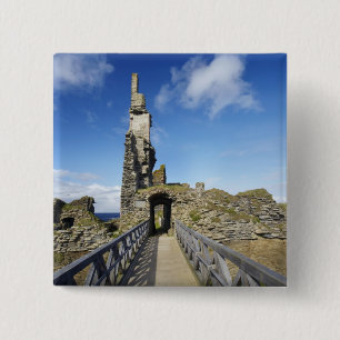 Castle Sinclair Girnigoe, Wick, Caithness, 2 Button