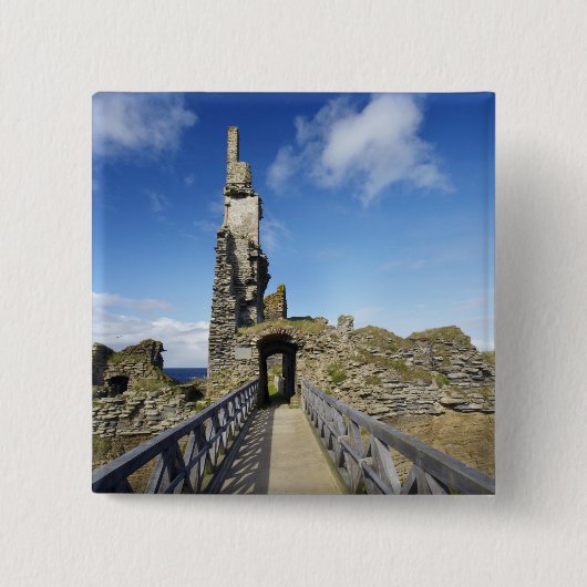 Castle Sinclair Girnigoe, Wick, Caithness, 2 Button (Vorderseite)
