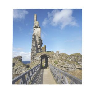 Castle Sinclair Girnigoe, Wick, Caithness, 2 Notizblock