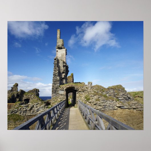 Castle Sinclair Girnigoe, Wick, Caithness, 2 Poster (Vorne)