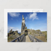 Castle Sinclair Girnigoe, Wick, Caithness, 2 Postkarte (Vorne/Hinten)