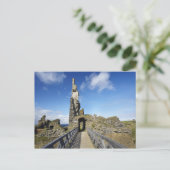 Castle Sinclair Girnigoe, Wick, Caithness, 2 Postkarte (Stehend Vorderseite)