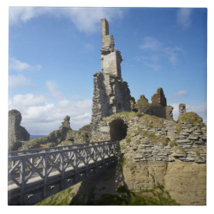 Castle Sinclair Girnigoe, Wick, Caithness, Fliese