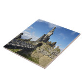 Castle Sinclair Girnigoe, Wick, Caithness, Fliese (Seite)