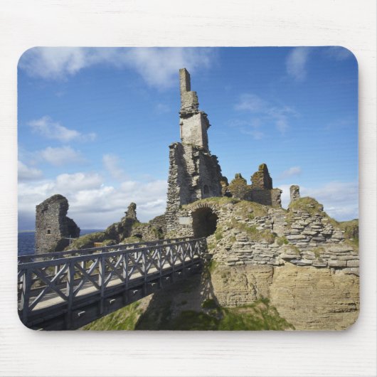 Castle Sinclair Girnigoe, Wick, Caithness, Mousepad (Vorne)