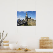 Castle Sinclair Girnigoe, Wick, Caithness, Poster (Küche)