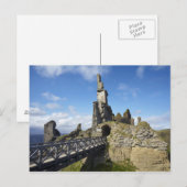 Castle Sinclair Girnigoe, Wick, Caithness, Postkarte (Vorne/Hinten)