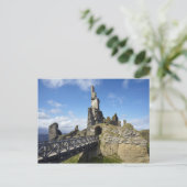 Castle Sinclair Girnigoe, Wick, Caithness, Postkarte (Stehend Vorderseite)