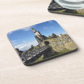 Castle Sinclair Girnigoe, Wick, Caithness, Untersetzer (Linke Seite)