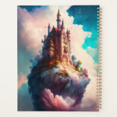 Castle Sky Clouds Fantasy Art Planner Planer (Rückseite)