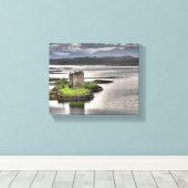 Castle Stalker Appin Argyll Scotland Leinwanddruck (Insitu (Holzboden))
