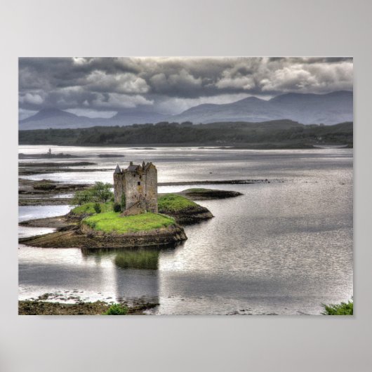 Castle Stalker Appin Argyll Scotland Poster (Vorne)