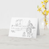 Castle Stalker, Argyll Schottland Karte (Gelbe Blume)