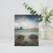 Castle Stalker, Schottland Postkarte (Stehend Vorderseite)