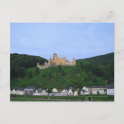 Castle Stolzenfels Postkarte (Vorderseite)
