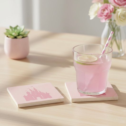 Castle Stone Coaster Steinuntersetzer