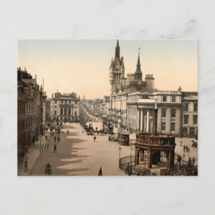 Castle Street, Aberdeen, Schottland Postkarte