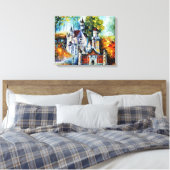 CASTLE von Leonid Afremov Leinwanddruck (Insitu (Schlafzimmer))