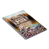 Castle Watercolor Notebook Notizblock (Rechte Seite)