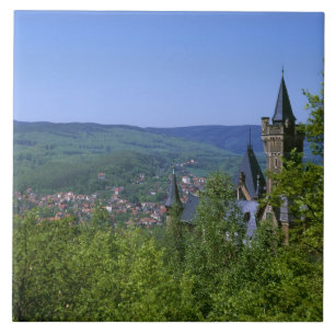 Castle, Wernigerode, Sachsen Anhalt, Deutschland Fliese