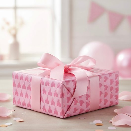 Castle Wrapping Paper Geschenkpapier