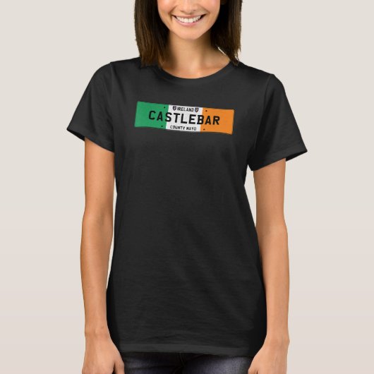 Castlebar Ireland T-Shirt (Vorderseite)