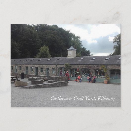 Castlecomer Craft Yard, Kilkenny Postkarte (Vorderseite)