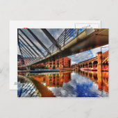 Castlefield Junction Postkarte (Vorne/Hinten)