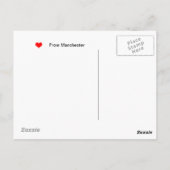 Castlefield Junction Postkarte (Rückseite)