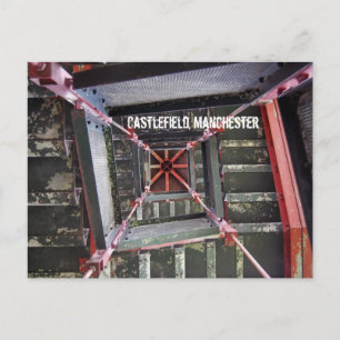 Castlefield Rusty Steps Postkarte