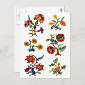 Castlemane Jacobobobohnenstickerei Postkarte (Vorne/Hinten)