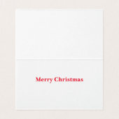 Castlerigg Stone Circle Christmas Card (Innenseite Aufgefaltet)