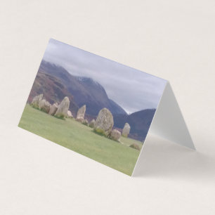 Castlerigg Stone Circle Christmas Card