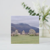 Castlerigg Stone Circle Flat Greeting Card Karte (Stehend Vorderseite)
