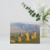 Castlerigg Stone Circle, Lake District, Cumbria, Postkarte (Stehend Vorderseite)
