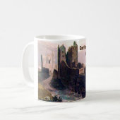 Castles Sinclair-Girnigoe - Clan Sinclair Kaffeetasse (Vorderseite Links)