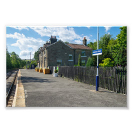 Castleton Moor Railway Station Fotodruck