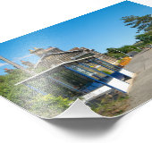 Castleton Moor Railway Station Fotodruck (Ecke)