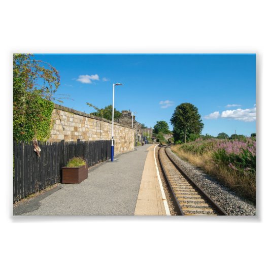 Castleton Moor Railway Station Fotodruck (Vorne)