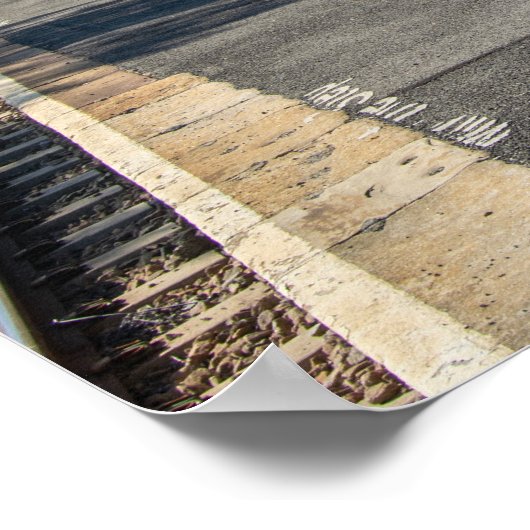 Castleton Moor Railway Station Poster (Ecke)