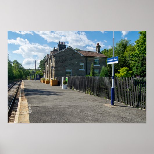 Castleton Moor Railway Station Poster (Vorne)