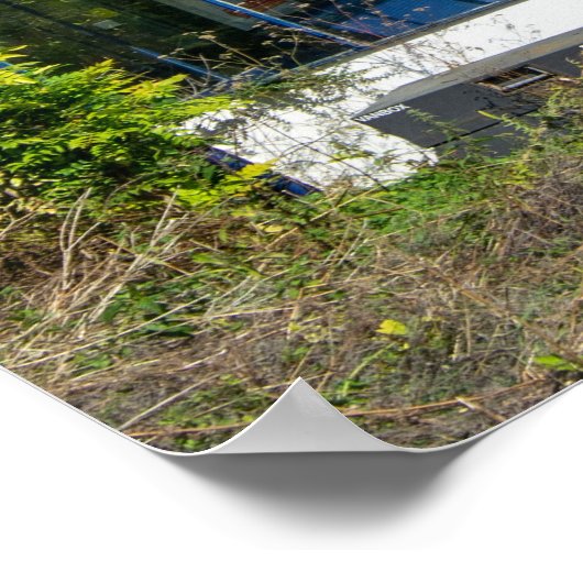 Castleton Moor Railway Station Poster (Ecke)