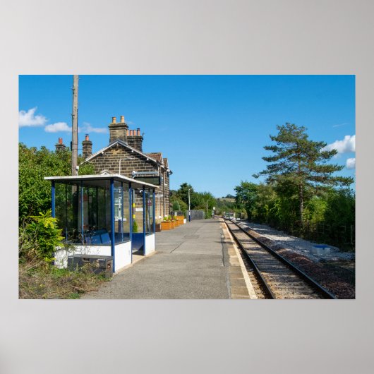 Castleton Moor Railway Station Poster (Vorne)