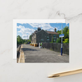 Castleton Moor Railway Station Postkarte