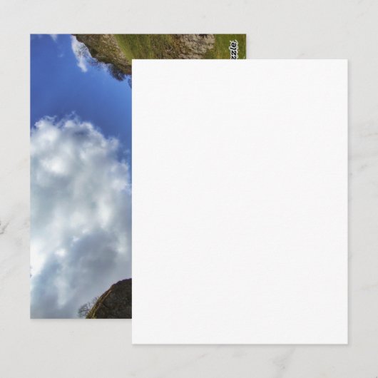 Castleton Postkarte (Vorne/Hinten)