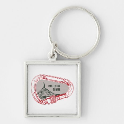 Castleton Tower Climbing Carabiner Schlüsselanhänger (Vorne)