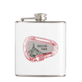 Castleton Tower Klettergarten Flachmann (Vorderseite)