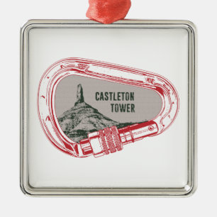 Castleton Tower Klettergarten Ornament Aus Metall